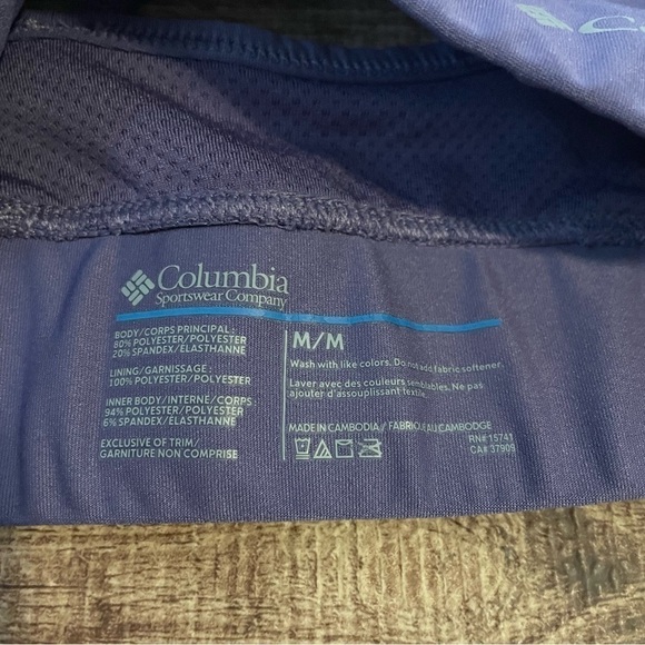 Columbia Sports Bra Purple Size Medium - Picture 3 of 3